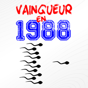 anniversaire, vainqueur en personnalise