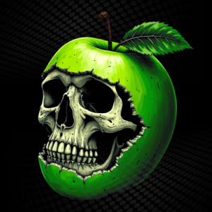 Apple Green Skull
