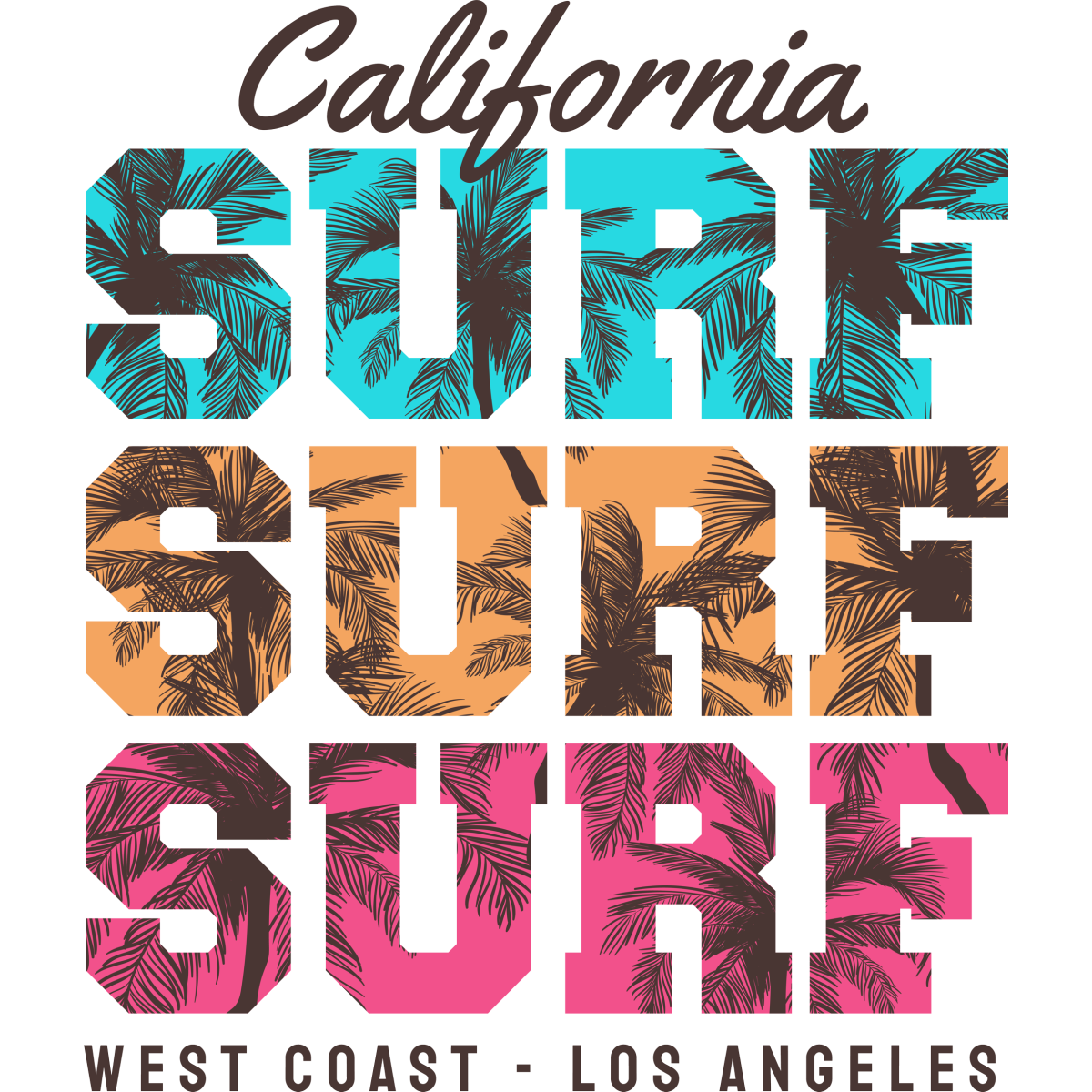 California Surf Surf Surf