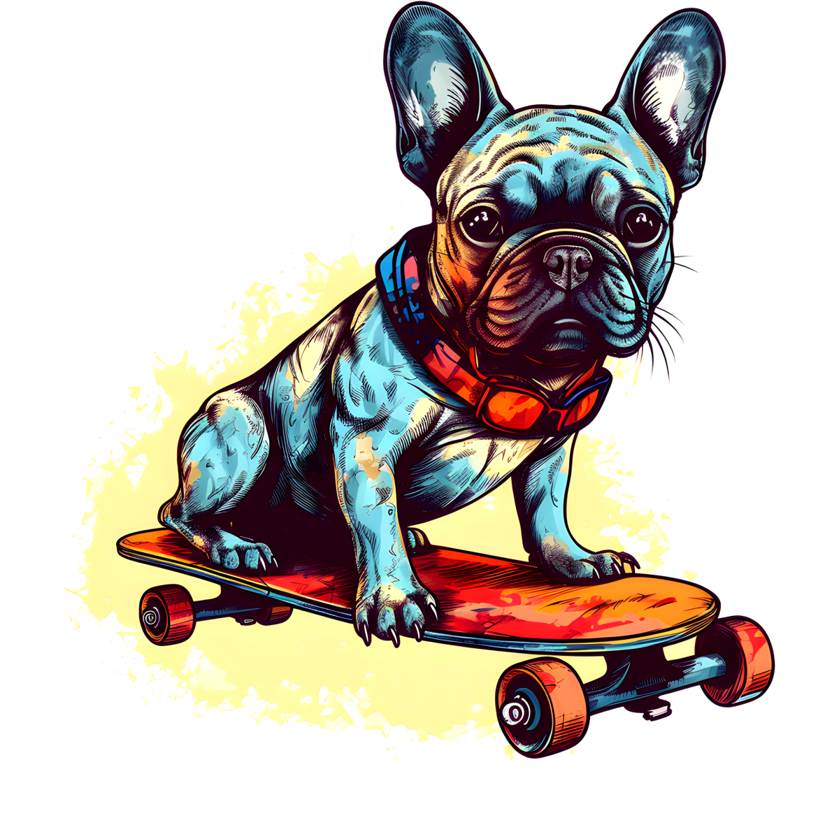 Skater Bull Dog Francais
