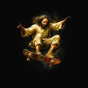 Skully Skateboarder