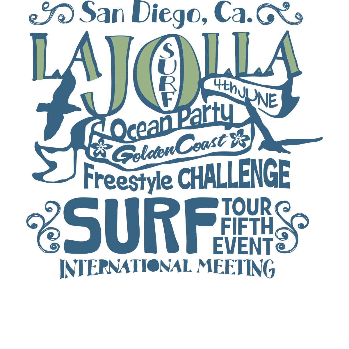 Surf La Jolla San Diego