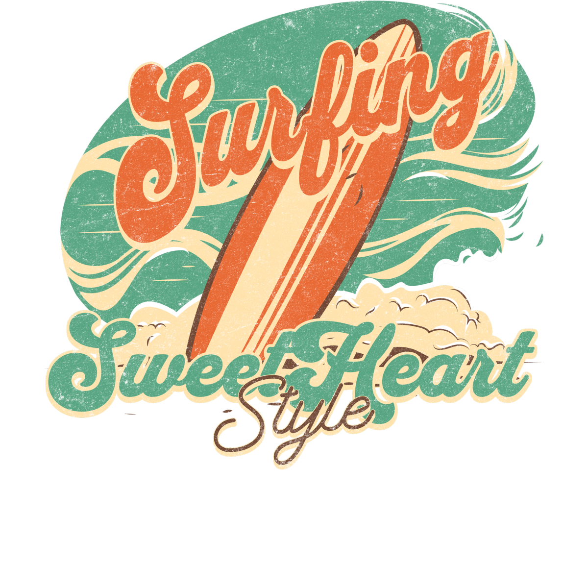 Surfing Sweetheart Style