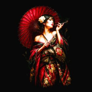 Umbrella and Smoke Asia
