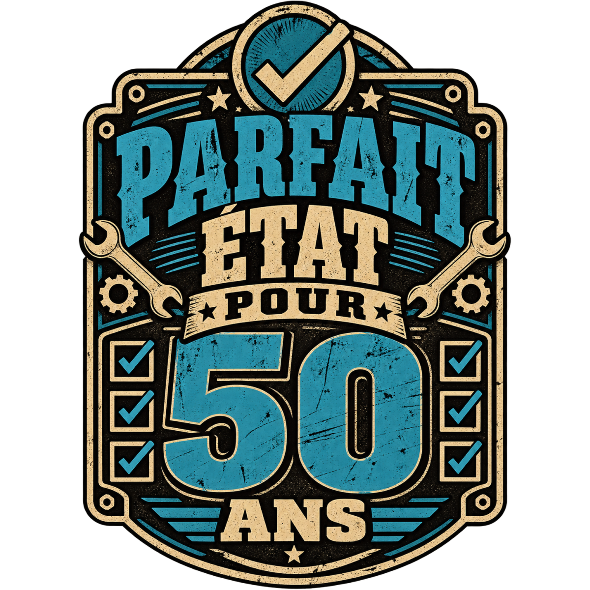 Anniversaire Parfait Etat Controle 50