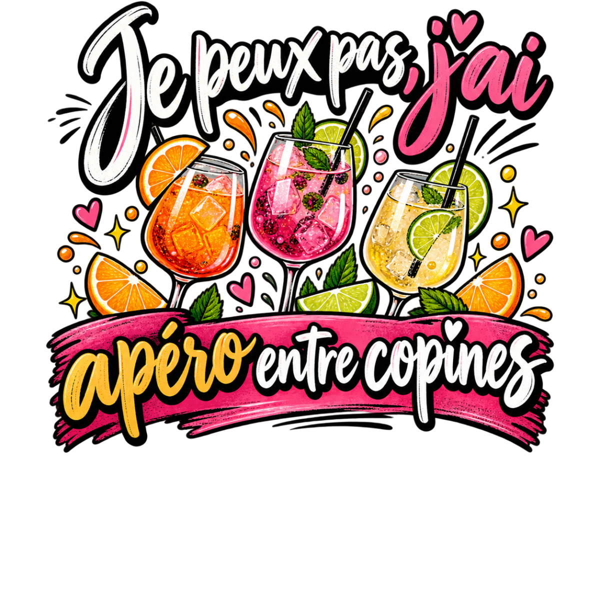 Apero Copines Cocktails Colores