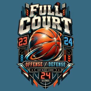 Basketball Full Court Scoreboard Energy