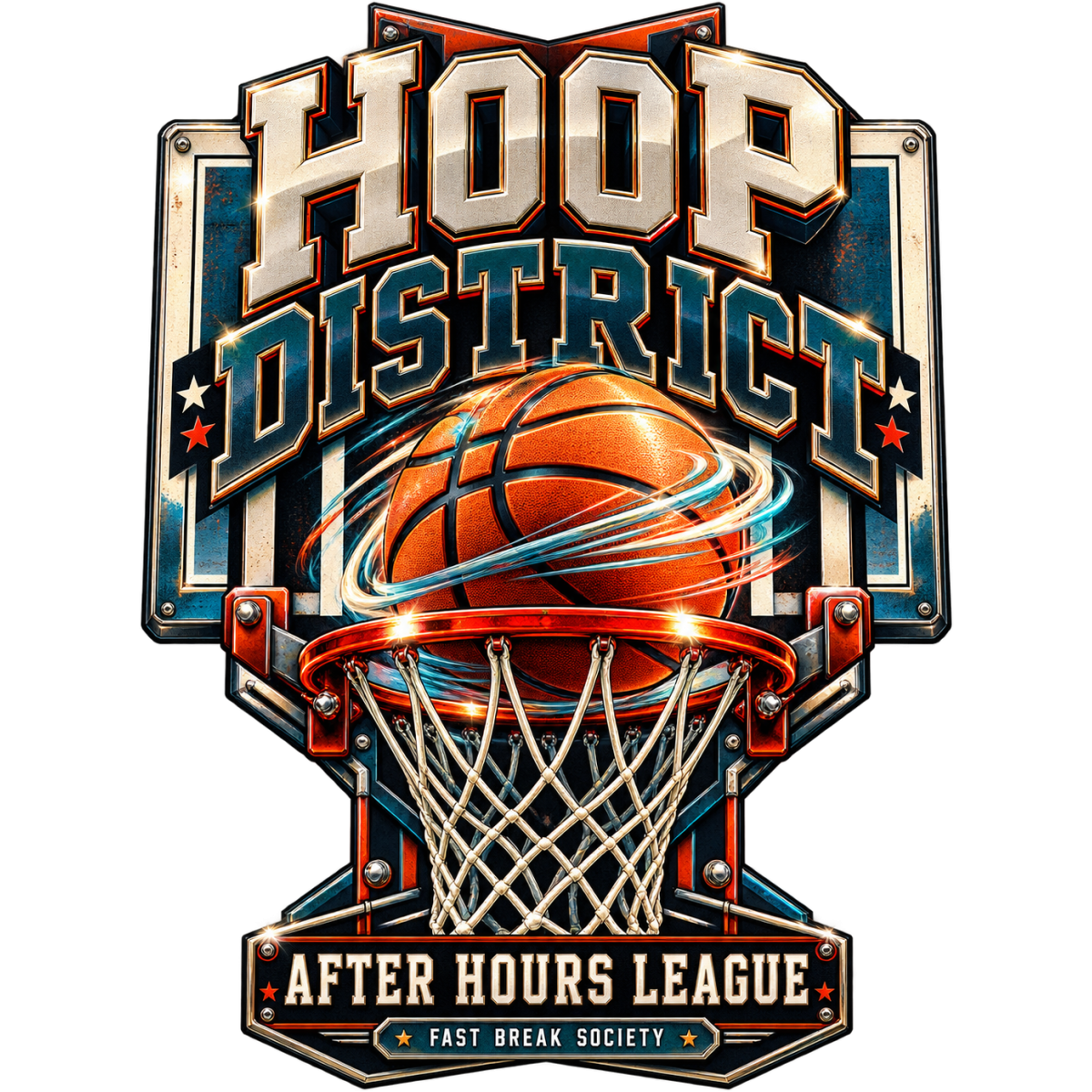 Basketball Hoop District After Hours