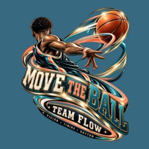 Basketball Move Ball Team Flow