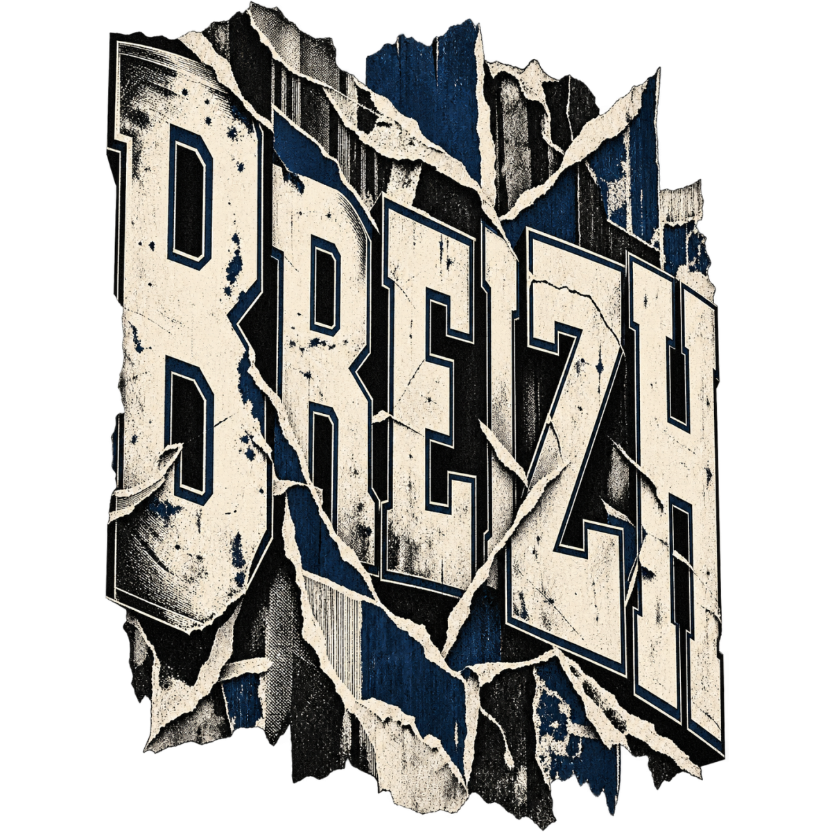 Breizh Affiche Dechiree Lettres Urbaines