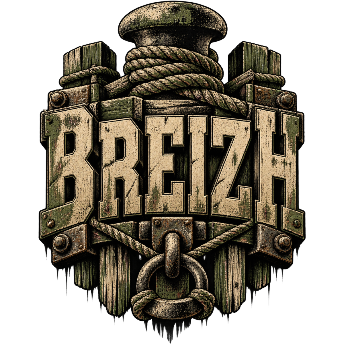 Breizh Cordages Quai Metal Patine