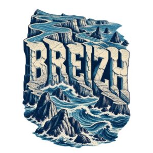 Breizh Falaises Reliefs Ocean Grave