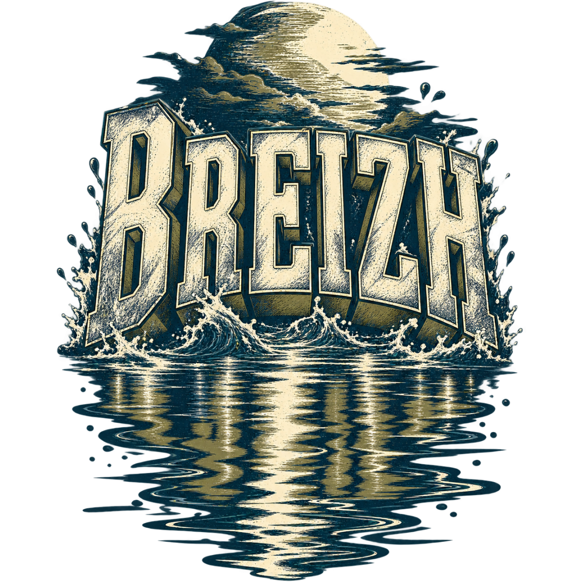 Breizh Reflets Marins Lumiere Nocturne