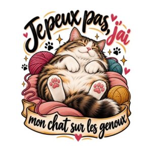 Chat Laine Calin Detente