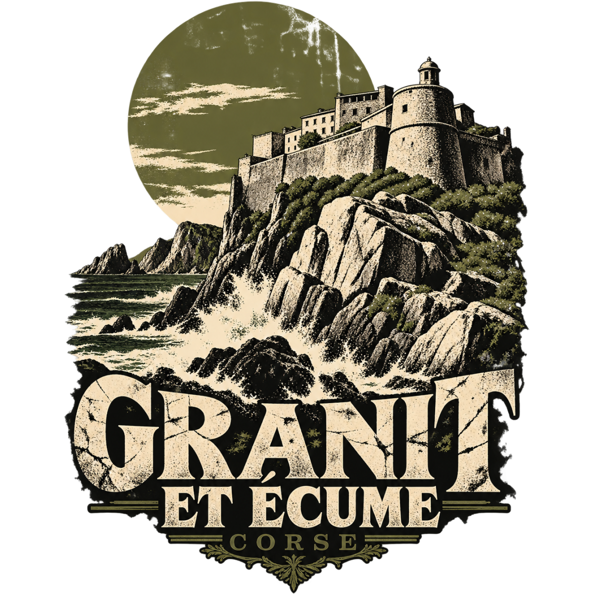 Corsica Granit Ecume Citadelle Corse
