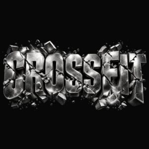 Crossfit Acier Fracture Eclats Brillants
