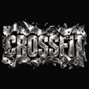 Crossfit Tole Dechiree Relief Brillant