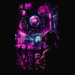 Cyberpunk Apéro en terrasse