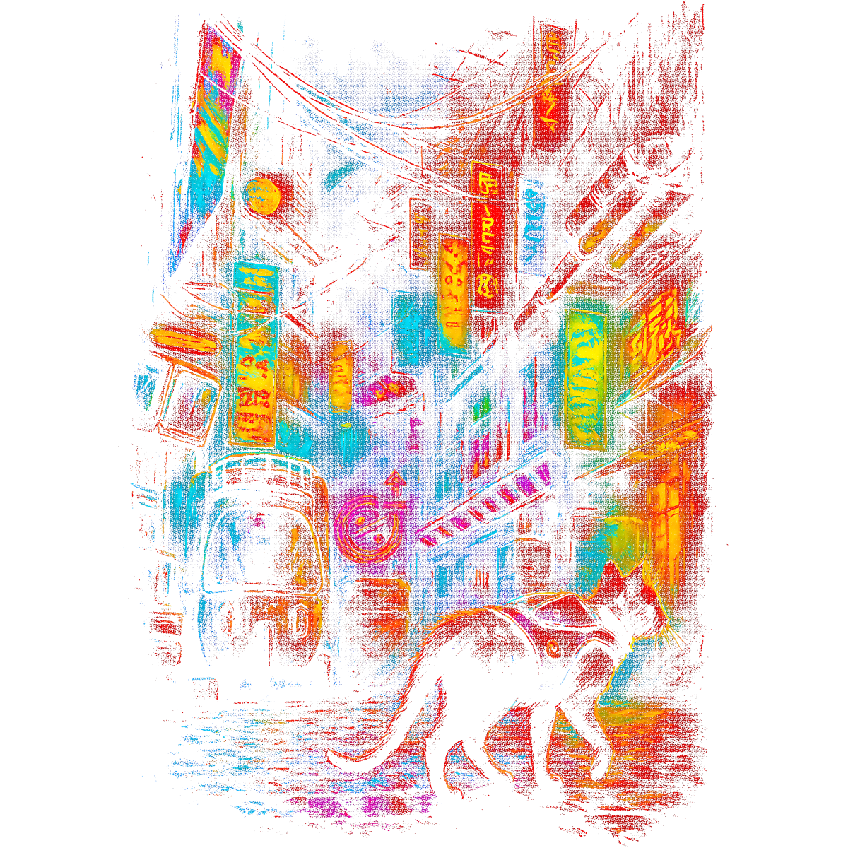 Cyberpunk Ballade du Chat
