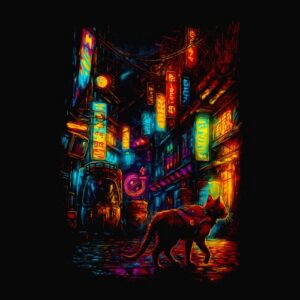 Cyberpunk Ballade du Chat