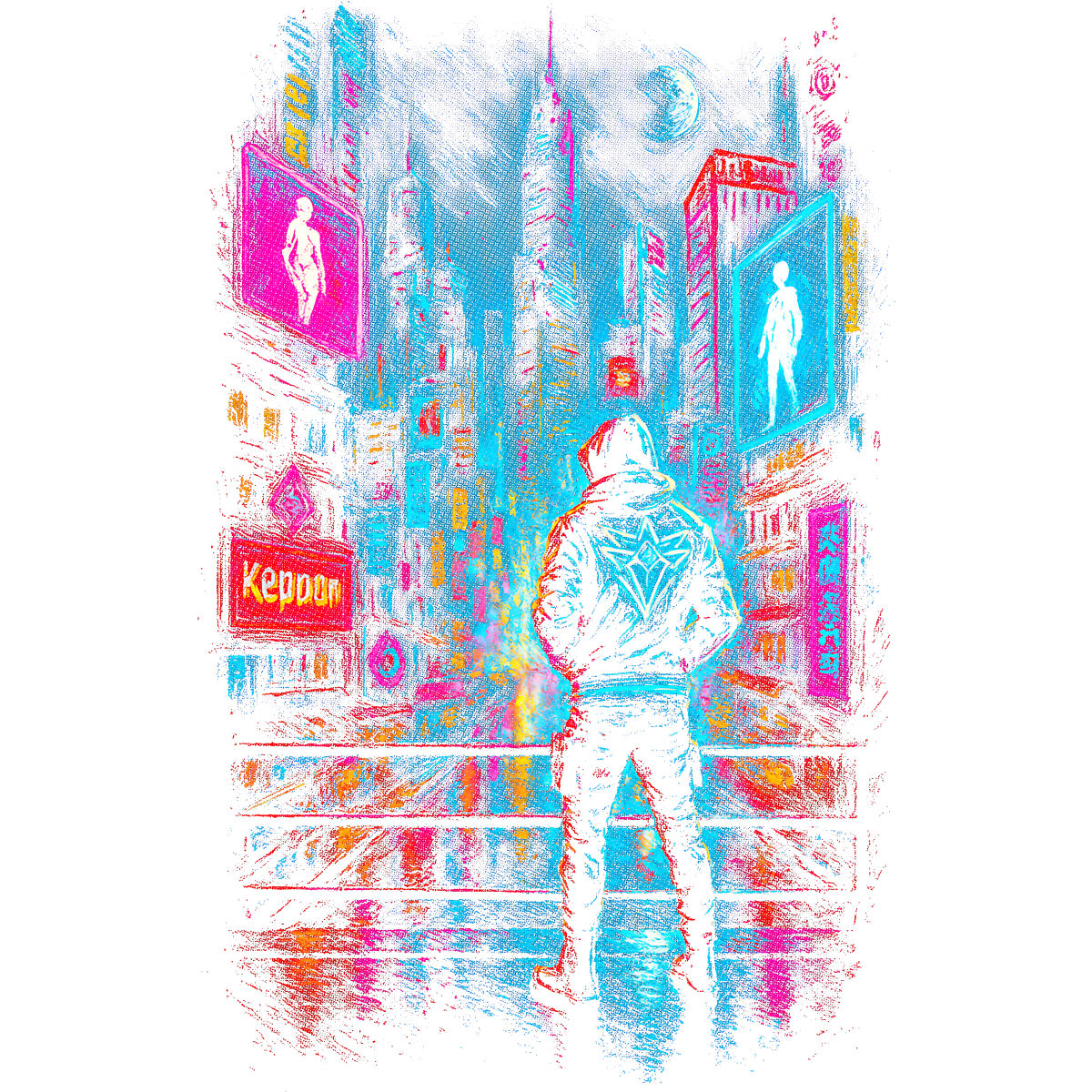 Cyberpunk Ballade en ville