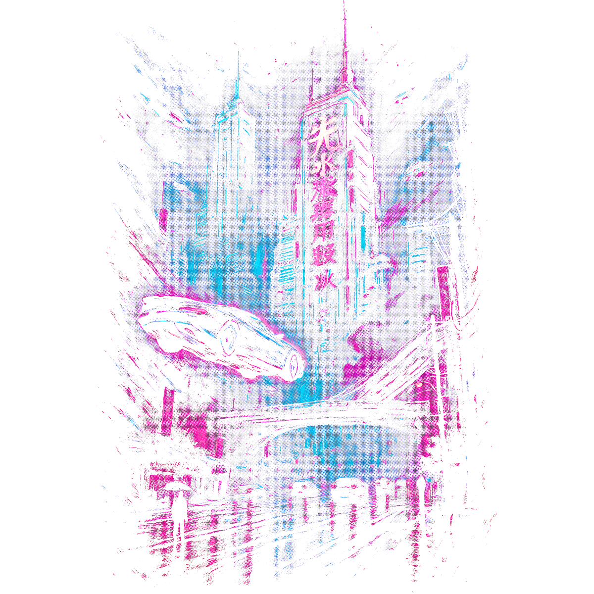 Cyberpunk Beauty Robot
