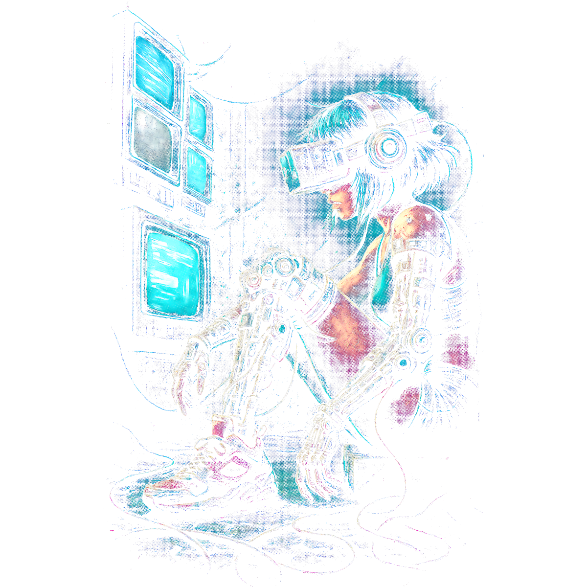 Cyberpunk désolation TV