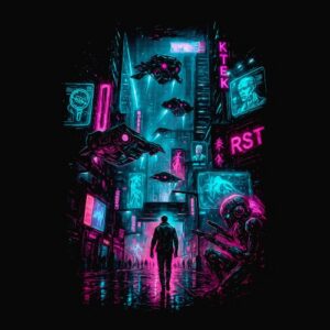 Cyberpunk Drone surveillance
