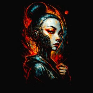 Cyberpunk Gaïcha Japon