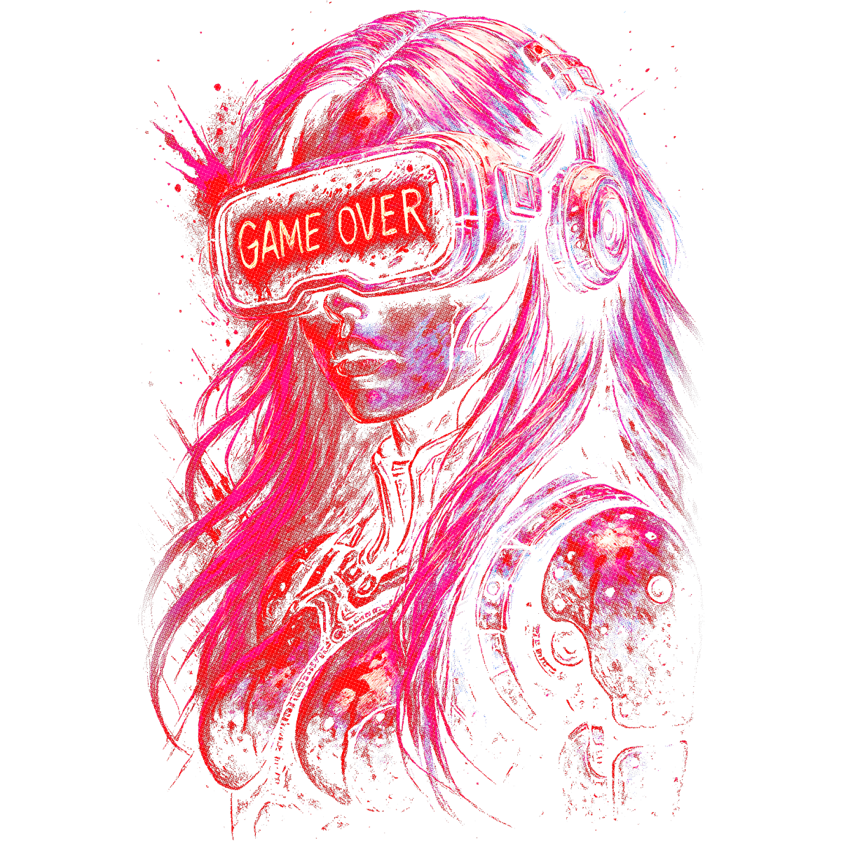 Cyberpunk Game Over