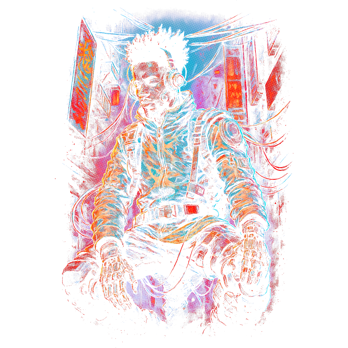 Cyberpunk Hot Connected