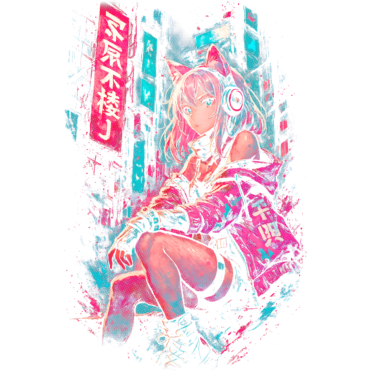 Cyberpunk Hot Hot Girl