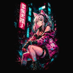 Cyberpunk Hot Hot Girl
