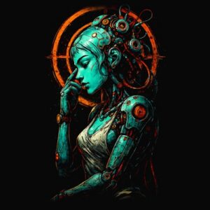 Cyberpunk Je pense donc je suis