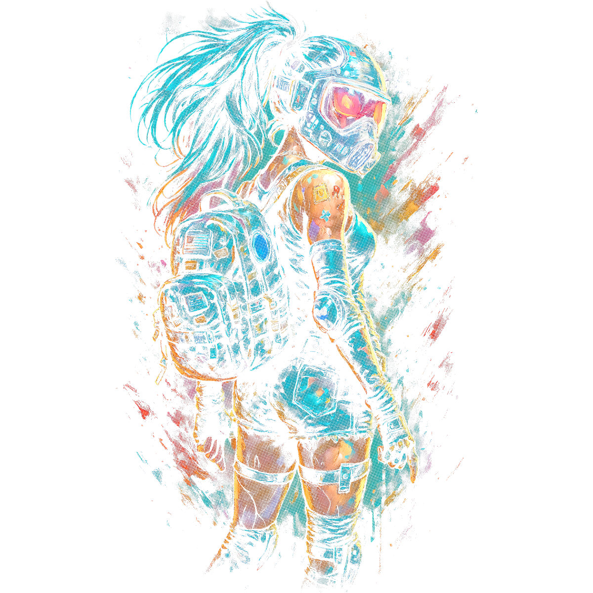 Cyberpunk Prêt pour une rando
