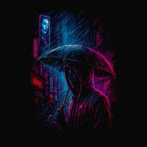 Cyberpunk Raining Again