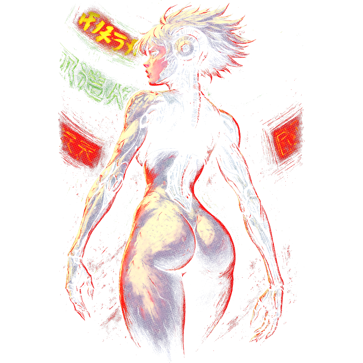 Cyberpunk Sexy Girl