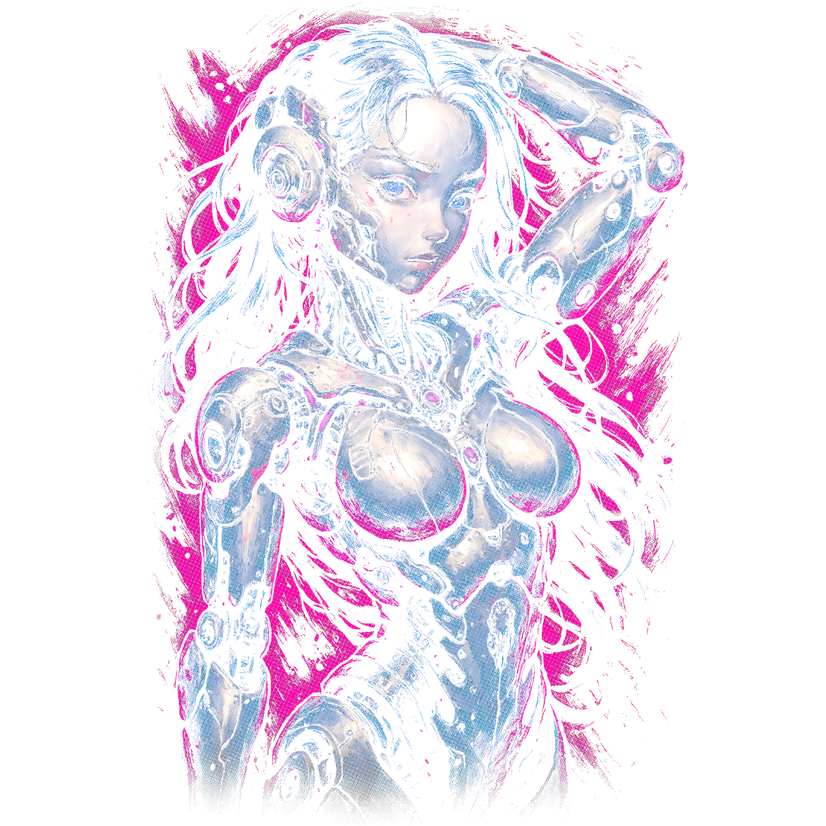 Cyberpunk Sexy Pretty Girl