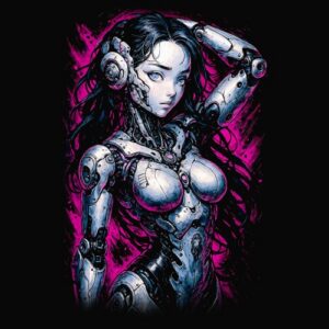 Cyberpunk Sexy Pretty Girl