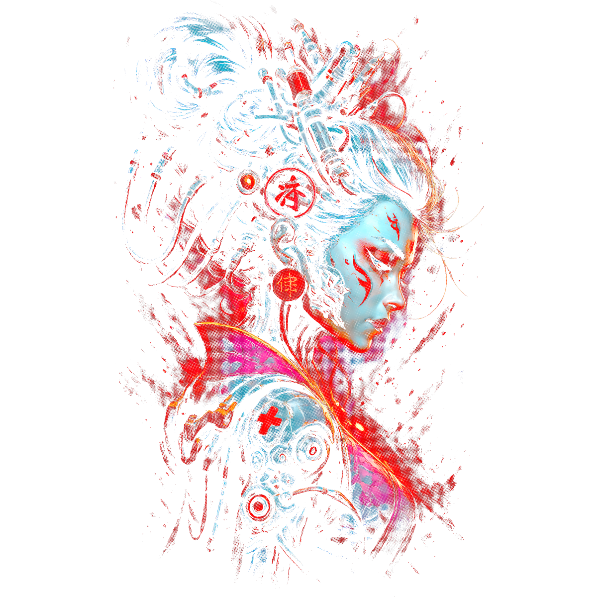 Cyberpunk The Woman Samouraï