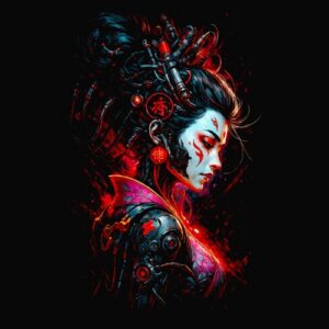 Cyberpunk The Woman Samouraï
