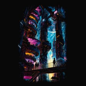 Cyberpunk tour en Ville