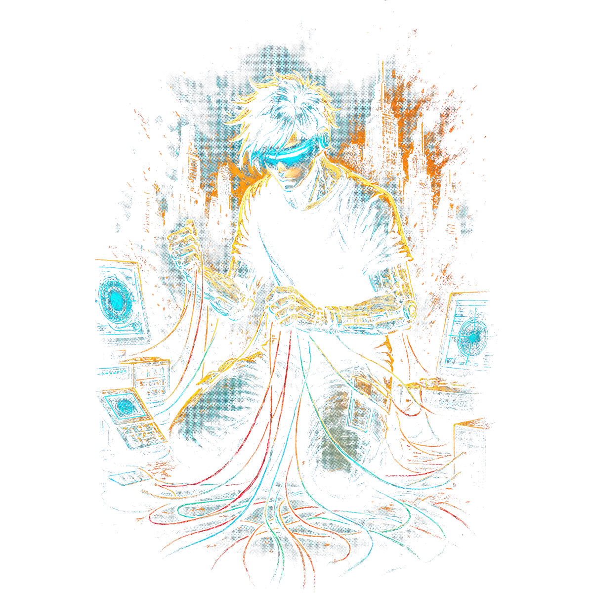 Cyberpunk Trop de fils