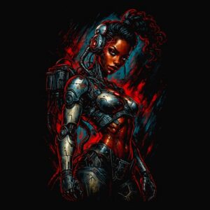 Cyberpunk Very sexy girl