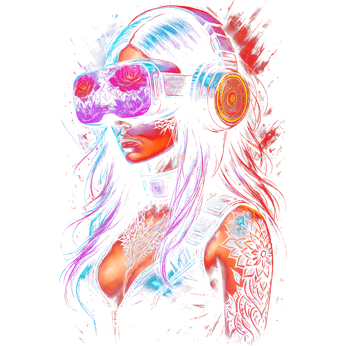 Cyberpunk VR Standing