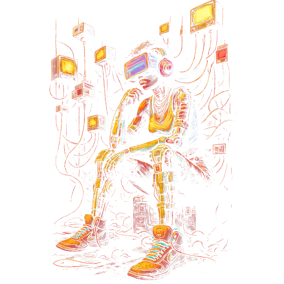 Cyberpunk Wathing VR