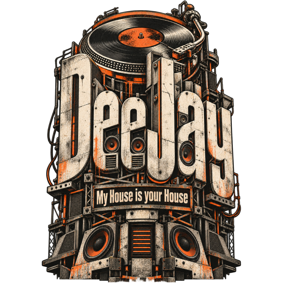 Deejay Forteresse Sonore Vinyle Industriel