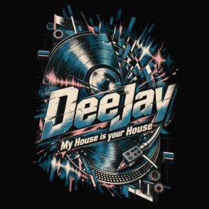 Deejay Vinyle Eclate Ondes Electroniques
