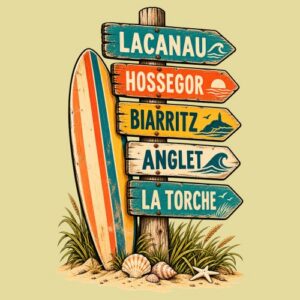 Destinations Surf en France