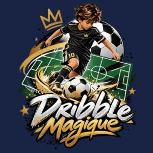 Enfant Football Dribble Magique